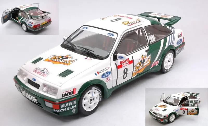 FORD SIERRA COSWORTH N.8 TOUR DE CORSE 1988 D.AURIOL-B.OCCELLI 1