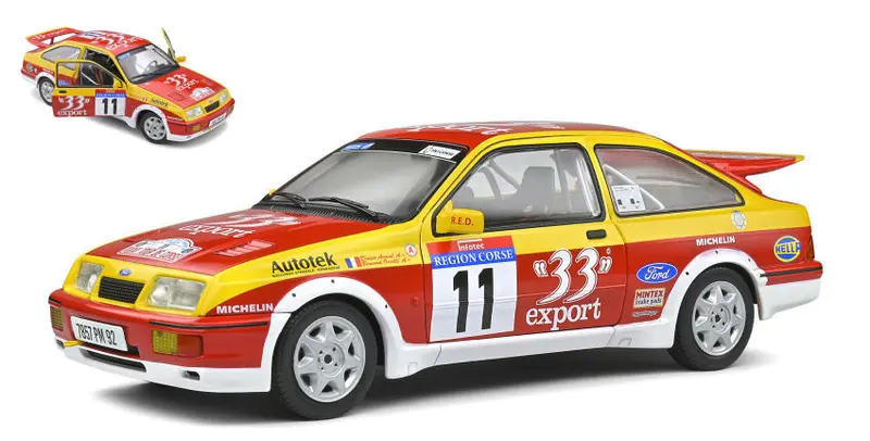FORD SIERRA COSWORTH RS N.11 TOUR DE CORSE 1987 AURIOL-OCELLI 1