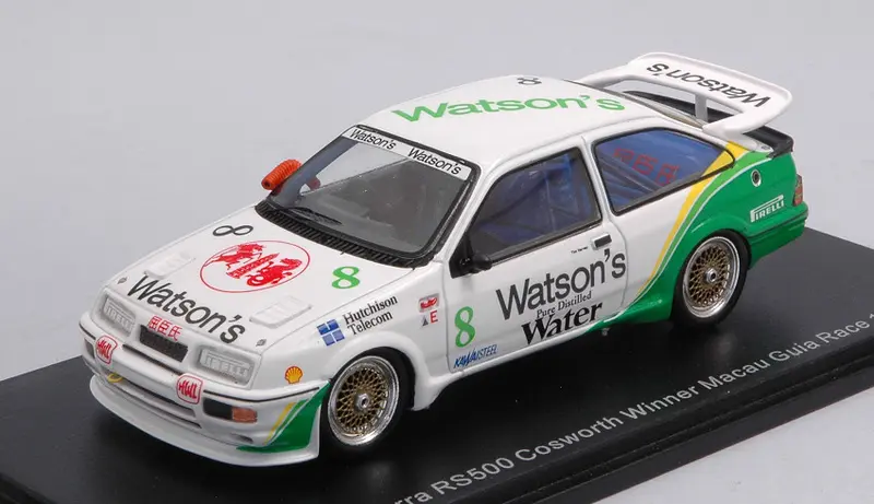 FORD SIERRA RS RS500 COSWORTH N.8 WINNER MACAU G.RACE 1989 T.HARVEY 1