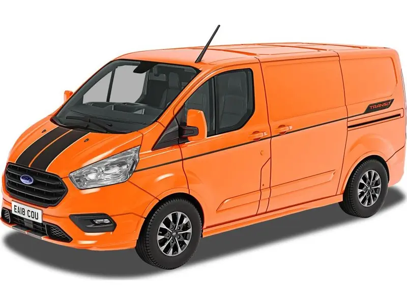Ford Transit Custom Sport  Orange Glow 1
