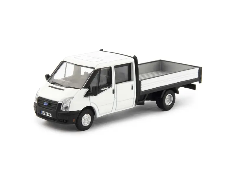 Ford Transit Dropside white 1