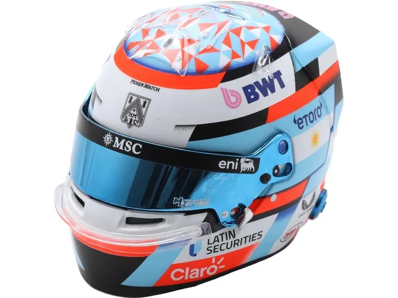 Franco Colapinto F1 2026 Helmet 1