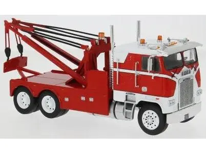 Freightliner FLA Tow Truck Red/White 1987 1