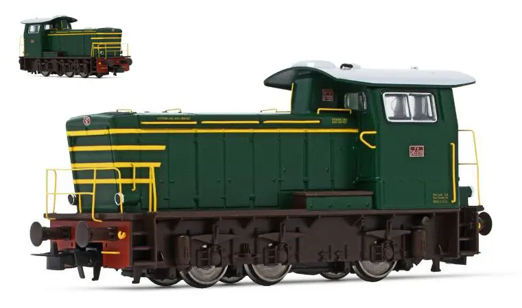 FS LOCOMOTIVA DIESEL DA MANOVRA LIVREA VERDE/GIALLO EP.IV 1