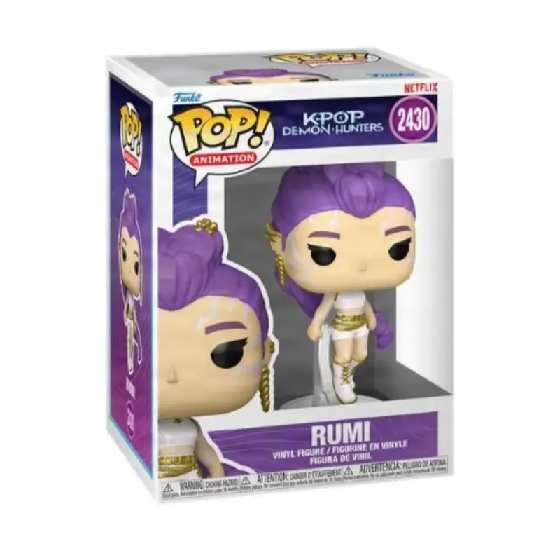 Funko POP! Animation 2430 K-POP Demon Hunters Rumi Vinyl Figure 9cm - Da Collezione