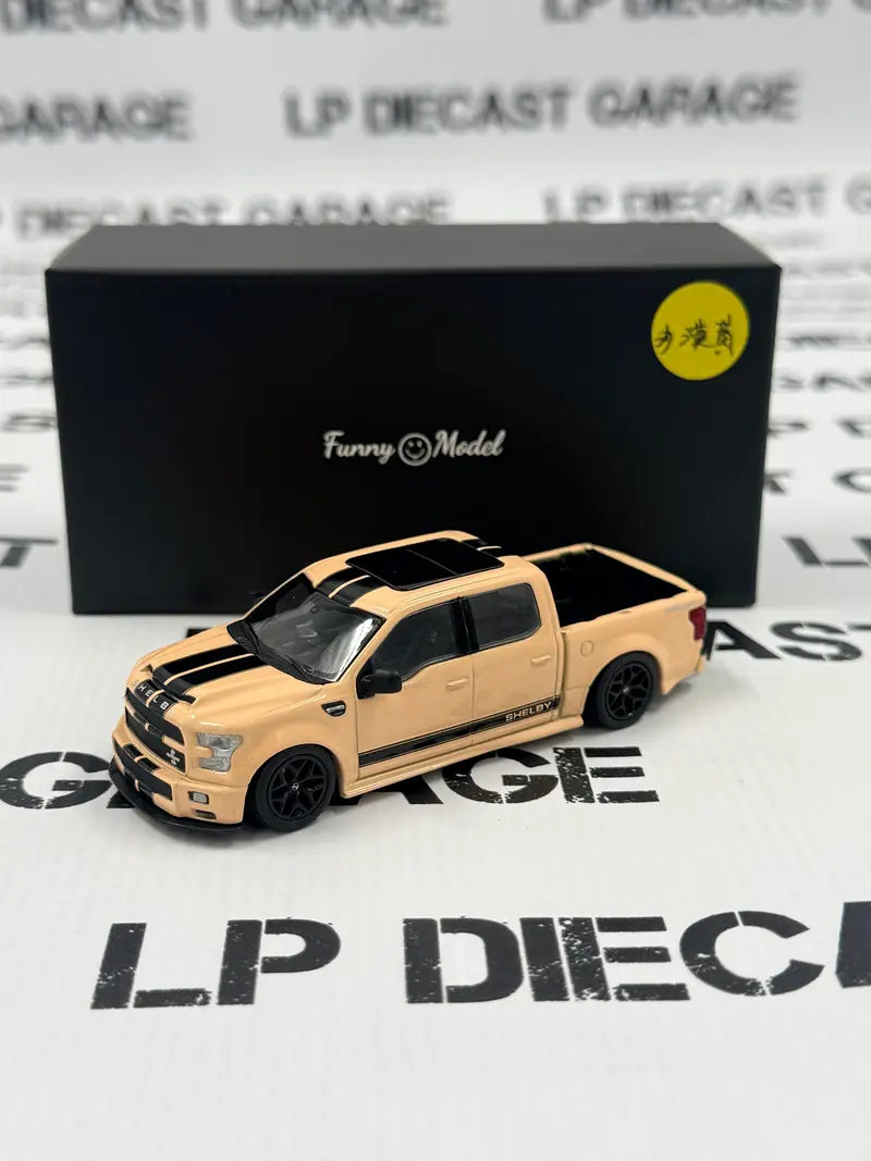 FUNNY MODELS Ford F-150 Shelby Super Snake Tan w/ Black Stripe 1