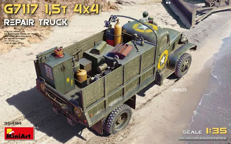 G7117 1,5 t 4x4 REPAIR TRUCK KIT 1