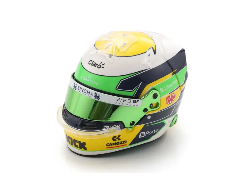Gabriel Bortoleto 2025 Helmet Stake F1 Team Kick Sauber 1