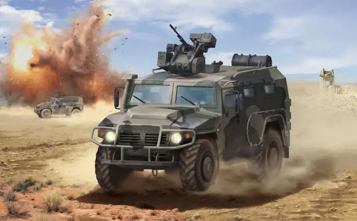 GAZ TIGER WITH ARBALET KIT 1