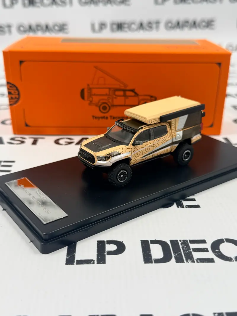 GCD 2023 Toyota Tacoma w/ Camper Desert Tan 1