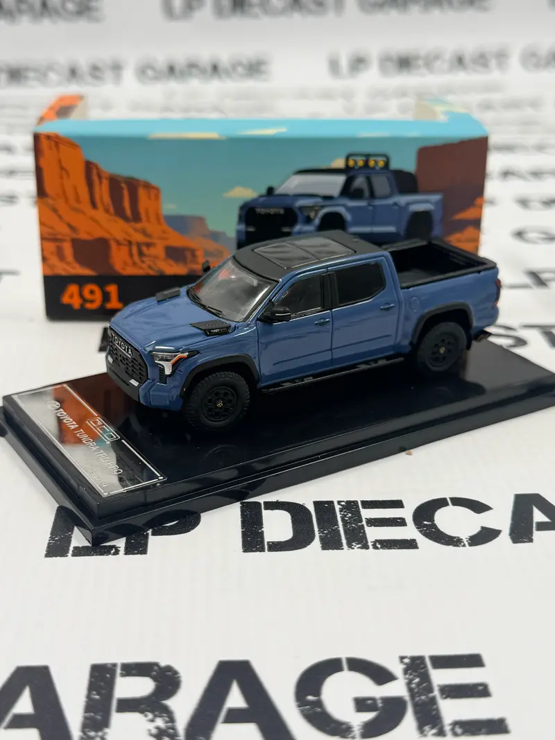 GCD 2024 Toyota Tundra TRD Pro Blue Truck 1