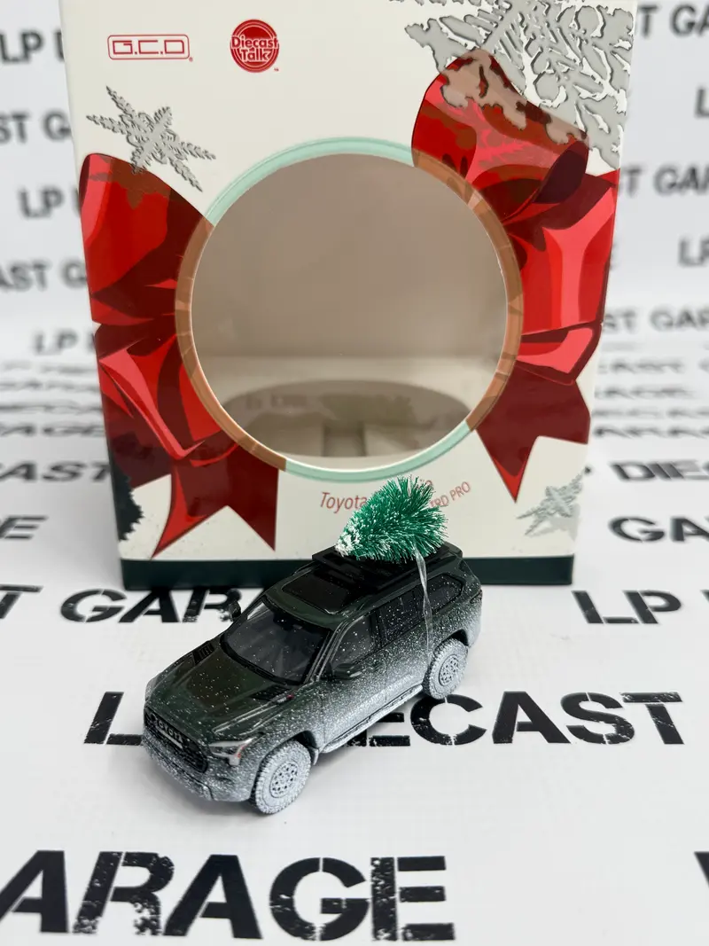 GCD 2025 Toyota Sequoia TRD Pro Green Christmas Edition 1