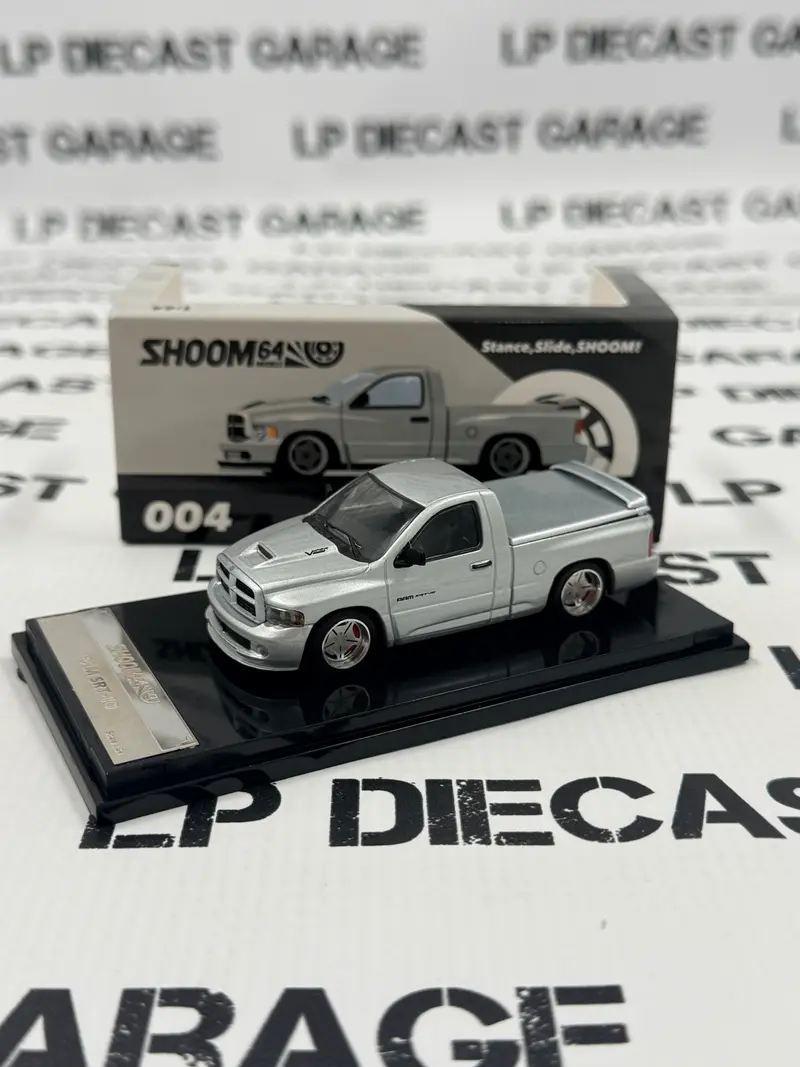 GCD Shoom Dodge Ram SRT10 Silver Truck 1
