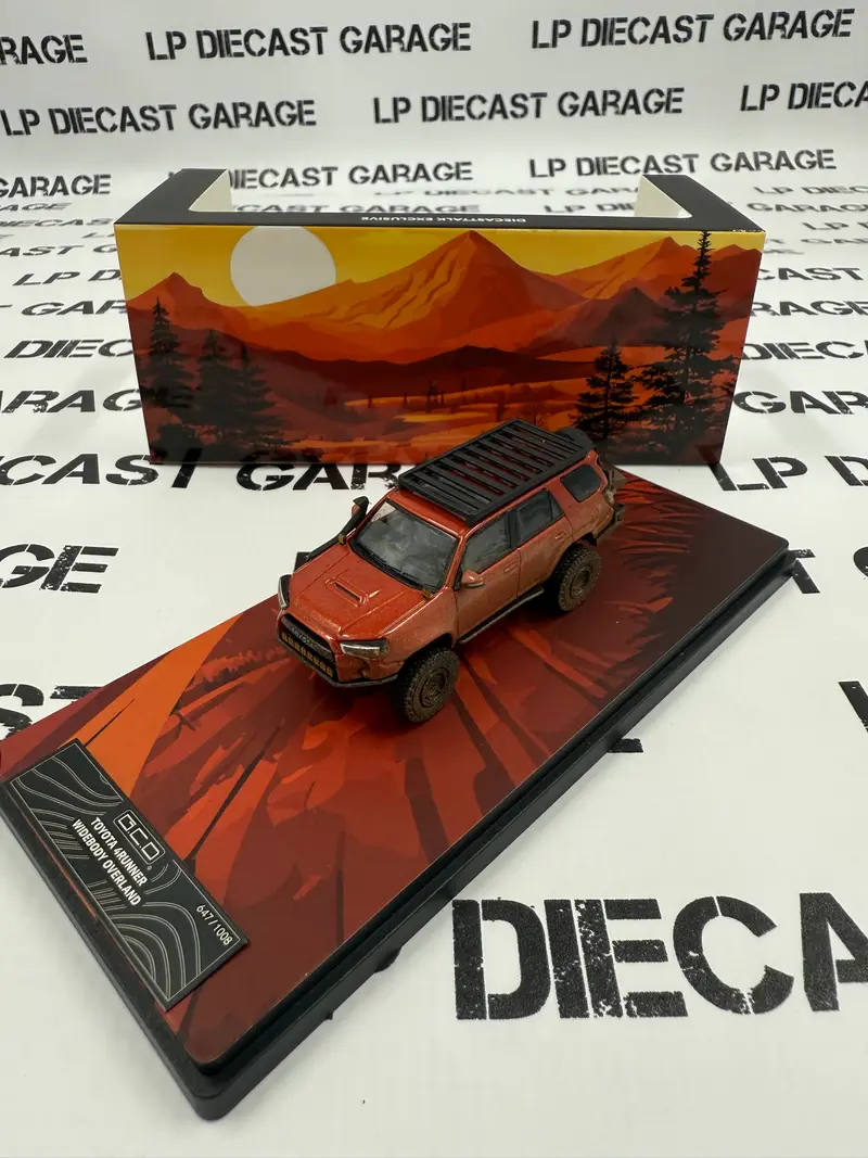 GCD Toyota 4Runner Inferno Orange Dirty Version 1