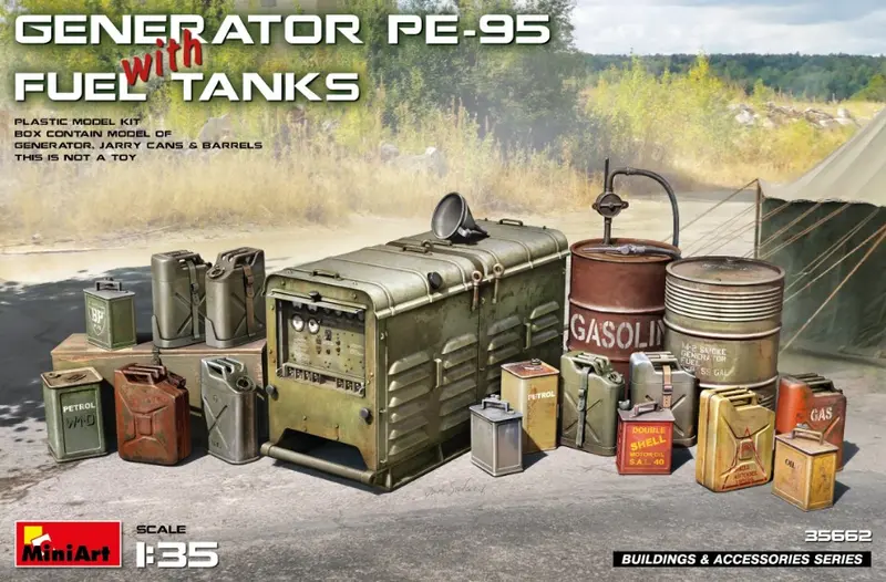 GENERATOR PE-95 WITH FUEL TANKS KIT 1