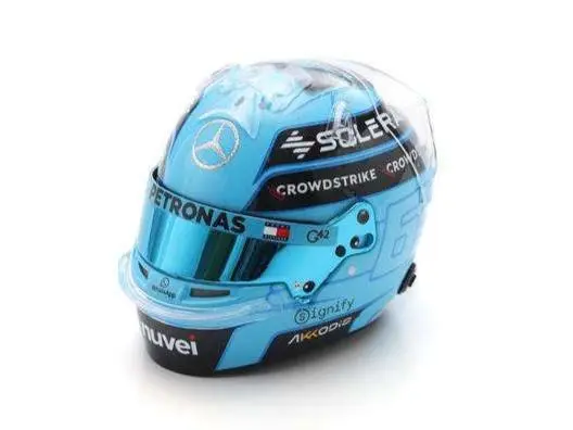 George Russell Abu Dhabi F1 GP 2024 Helmet 1