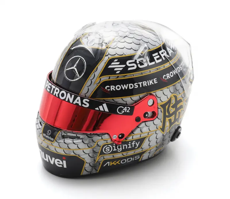George Russell - China GP - 2025 - Helmet 1