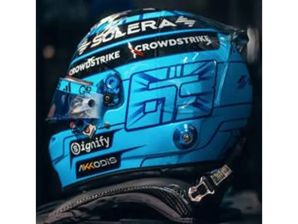 George Russell F1 British GP 2026 Helmet 1