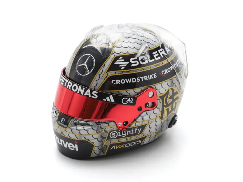 George Russell F1 Chinese GP 2025 Helmet 1