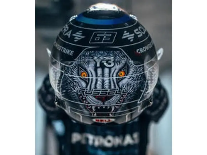 George Russell F1 Japanese GP 2026 Helmet 1