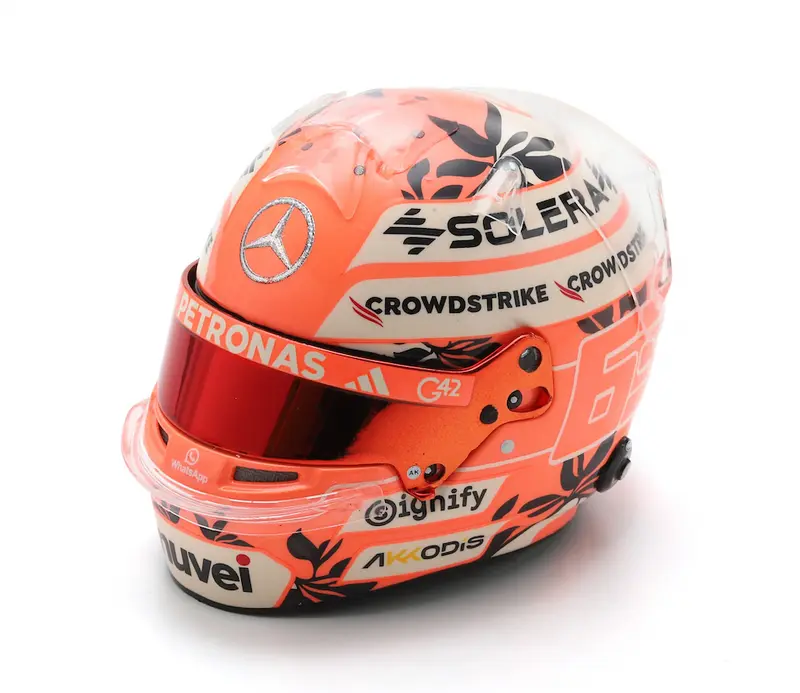 George Russell - Miami GP - 2025 - Helmet 1