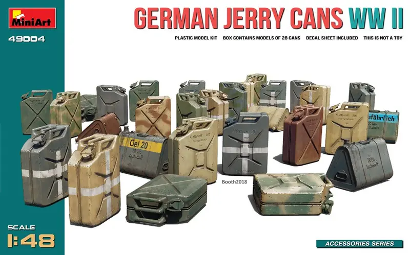 GERMAN JERRY CANS WW2 KIT 1