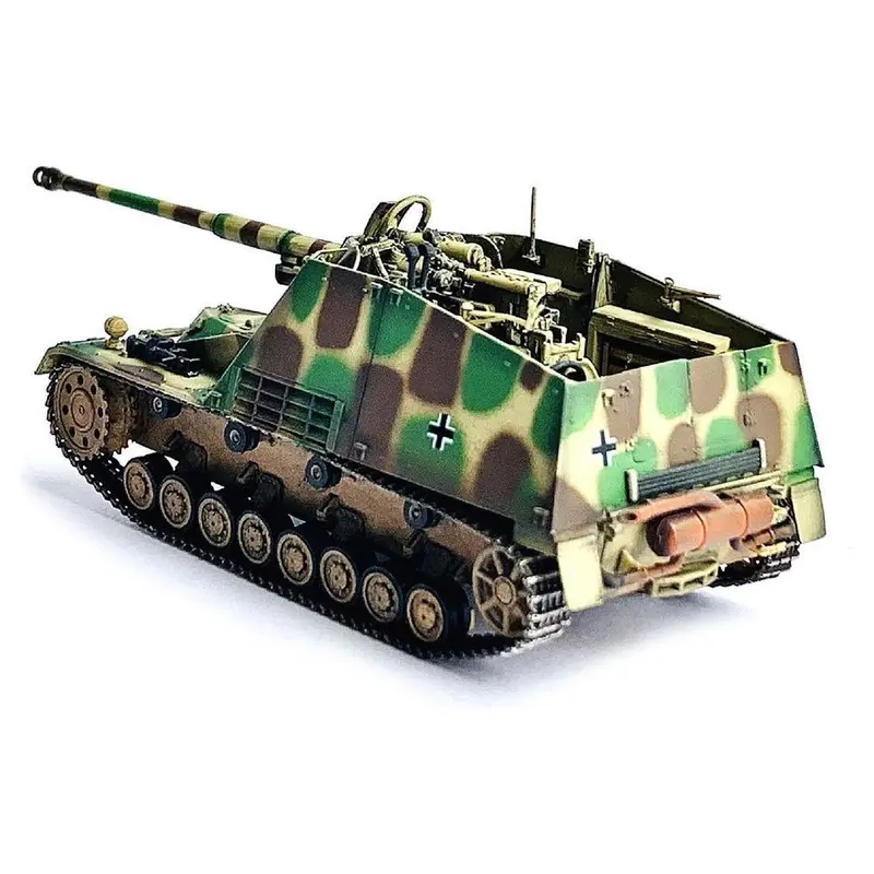 German Sd.Kfz.164 Hornisse "Nashorn" Armored Vehicle "German Army" "NEO Dragon Armor" Series 1/72 Plastic Model by Dragon Models