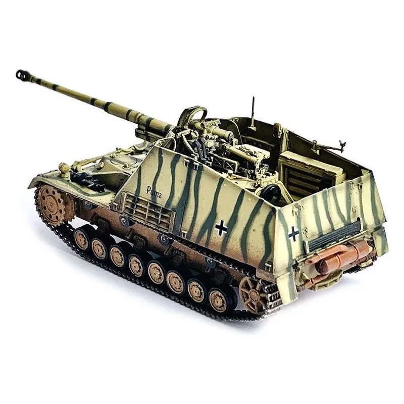 German Sd.Kfz.164 Hornisse "Nashorn" Armored Vehicle "Puma German Army" "NEO Dragon Armor" Series 1/72 Plastic Model by Dragon Models