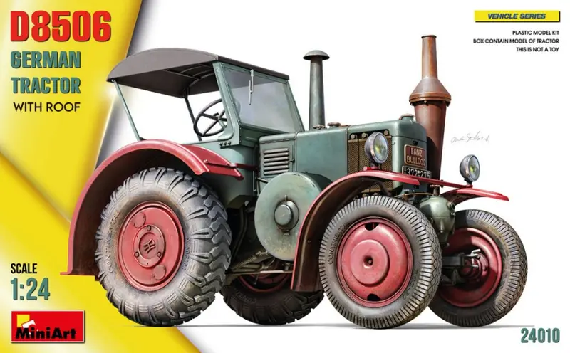 GERMAN TRACTOR D8506 W/ROOF KIT 1
