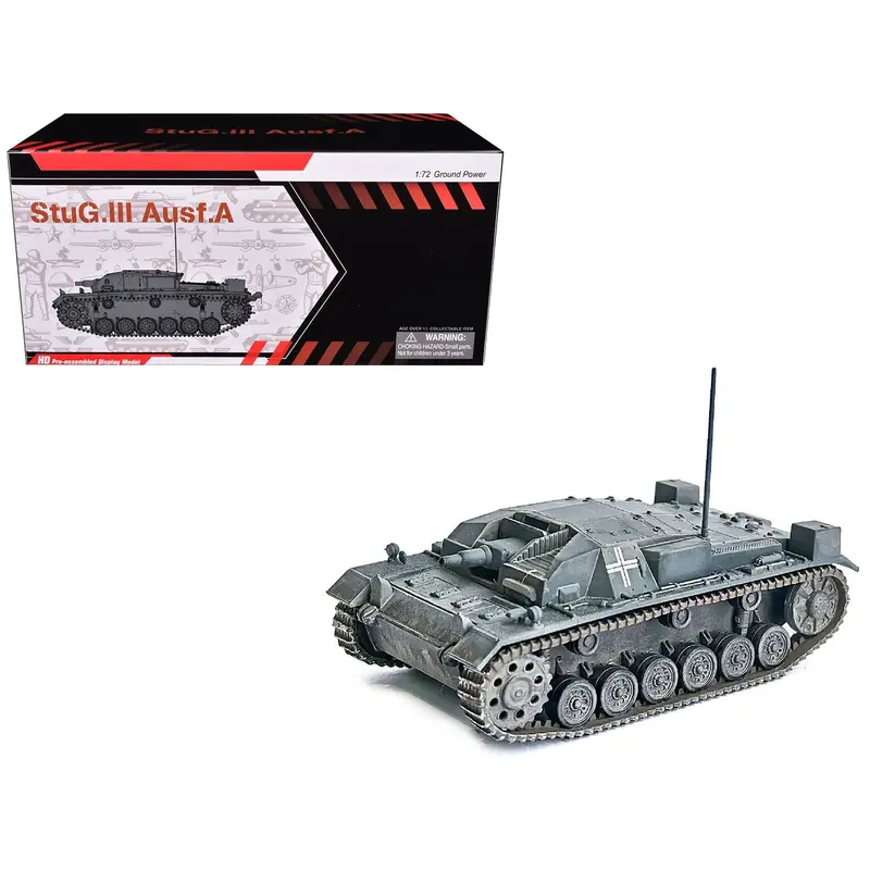 Germany StuG. III Ausf.A Tank "Michael Wittmann LAH Barbarossa" (1941) "NEO Dragon Armor" Series 1/72 Plastic Model by Dragon Models