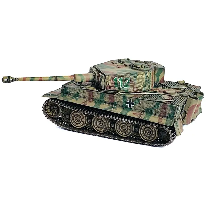 Germany Tiger I Late Production with Zimmerit Tank "1./s.Pz.Abt.101 Normandy" (1944) "NEO Dragon Armor" Series 1/72 Plastic Model by Dragon Models