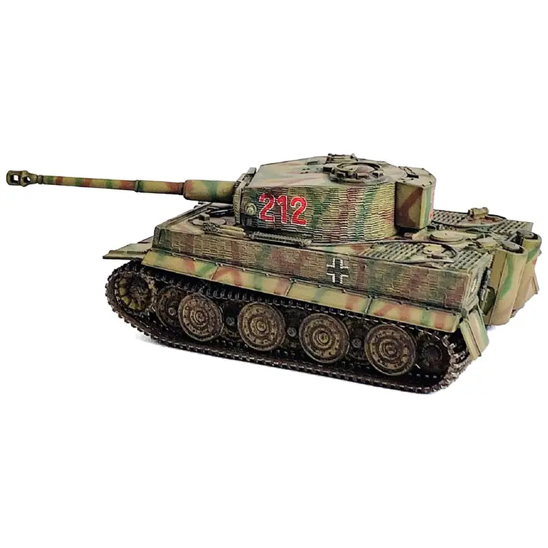 Germany Tiger I Late Production with Zimmerit Tank "Wittmann's Tiger #212 s.Pz.Abt.101 Normandy" (1944) "NEO Dragon Armor" Series 1/72 Plastic Model by Dragon Models