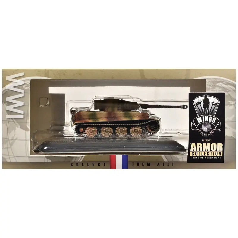 Germany Tiger I Tank "007" German Army "Armor Collection" Series 1/72 Model by Wings of the Great War