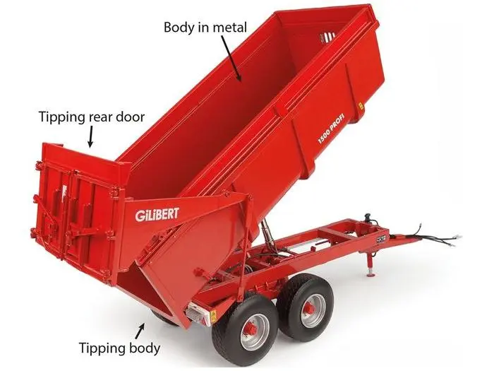 Gilibert 1500 PROFI Trailer 1