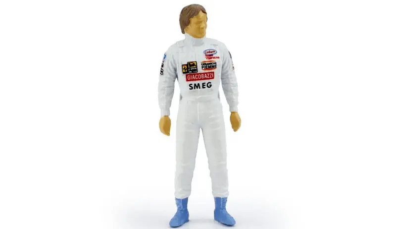 GILLES VILLENEUVE 1981 DIPINTO A MANO 1