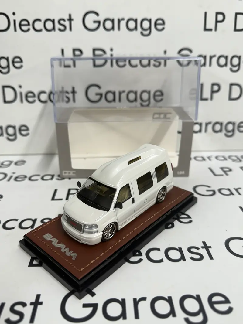 GOC GMC Savana RV Van White Limited Edition 1