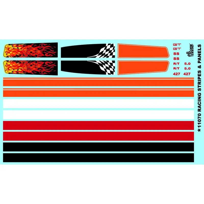 Gofer Racing 1/24-1/25 Stripes & Panel