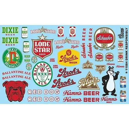 Gofer-Racing Drink Responsibly Decal