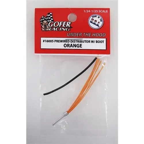 Gofer Racing Wired Distributor with Boot Orange