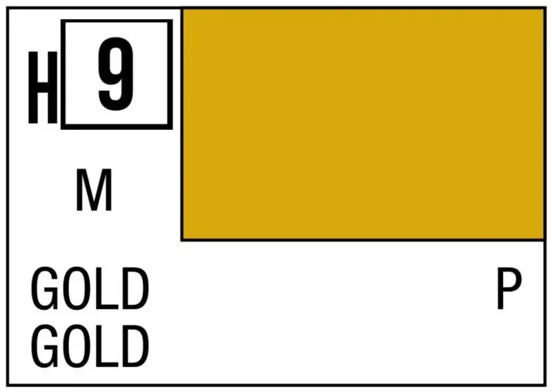 GOLD METALLIC ml 10 Pz.6 - Gunze - GU0009