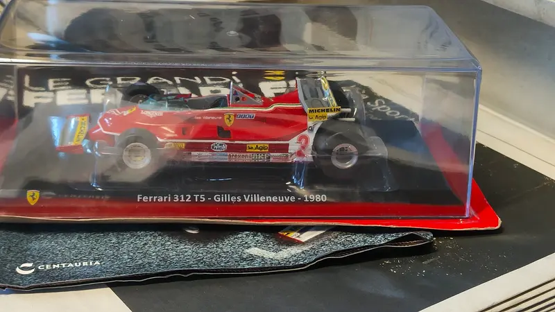 GRANDI FERRARI - 312 T5 di Gilles Villeneuve   1980 Nuova uscita n 44 e