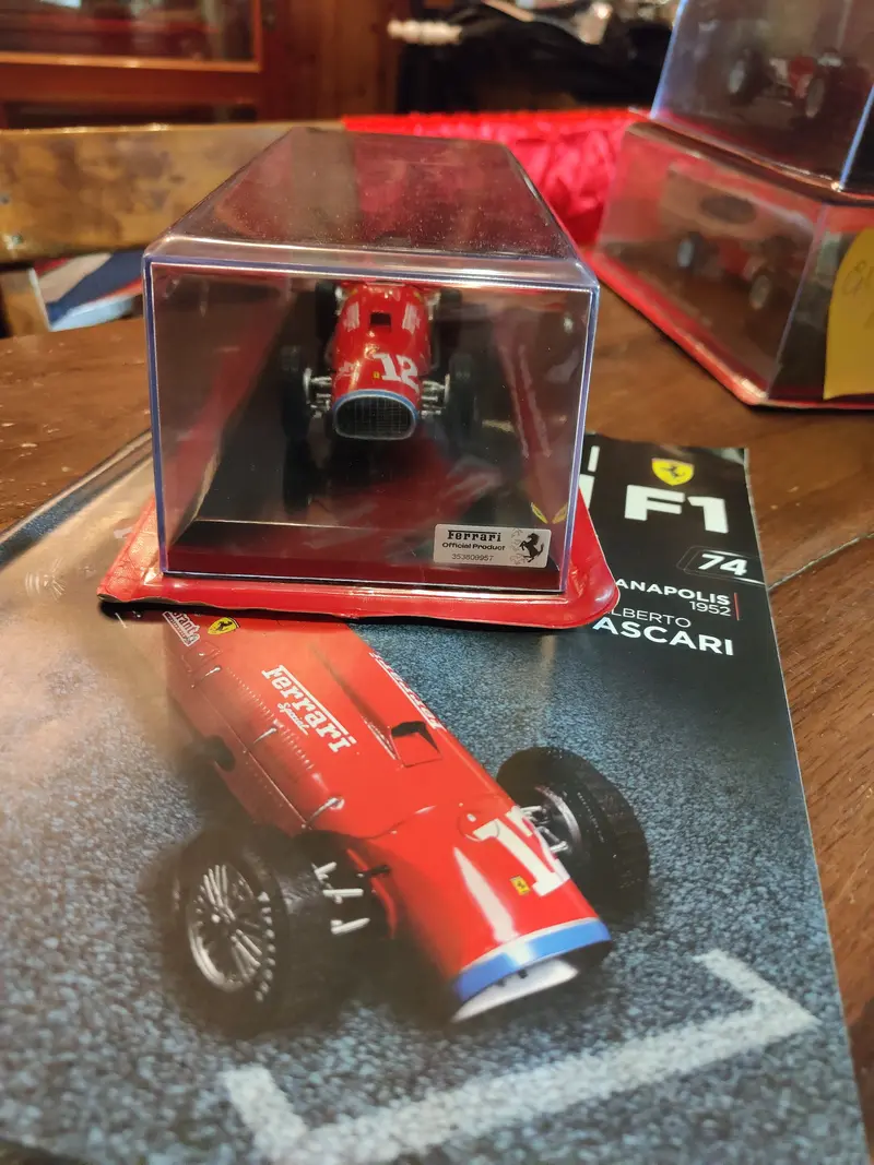 Grandi Ferrari  375 Indianapolis di Alberto Ascari del 1952  form 1
