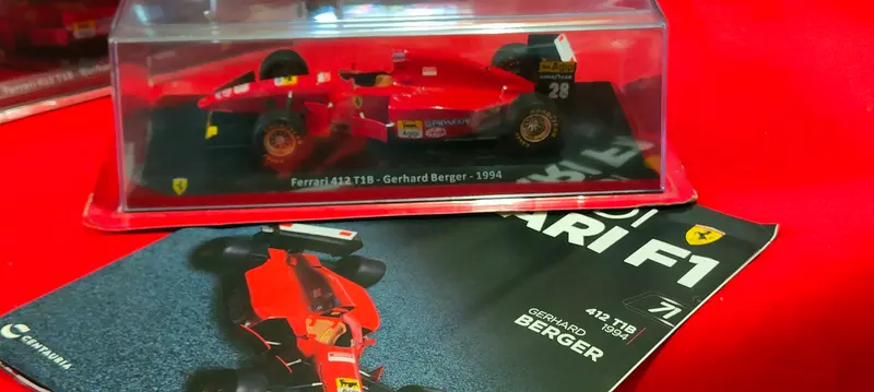 Grandi Ferrari " 412 T1 B di Gerhard Berger del 1994 completa e nuova forma
