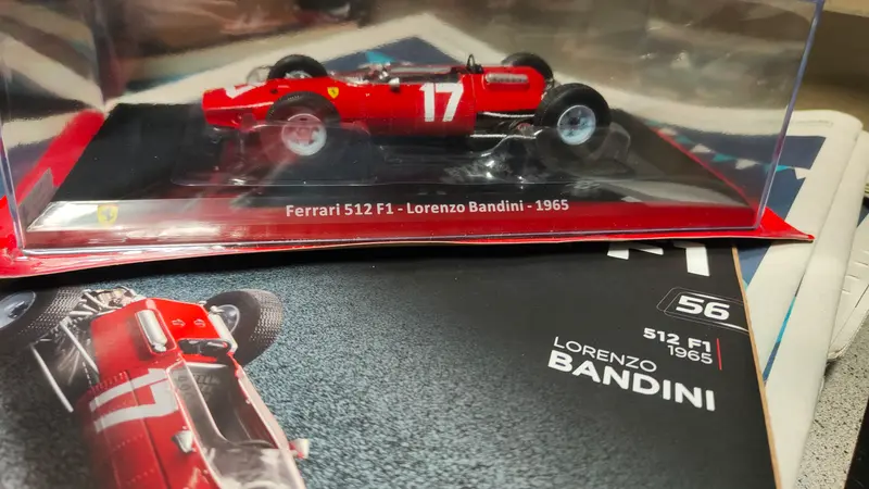Grandi Ferrari 512 F1 Lorenzo Bandini 1965 formato 1