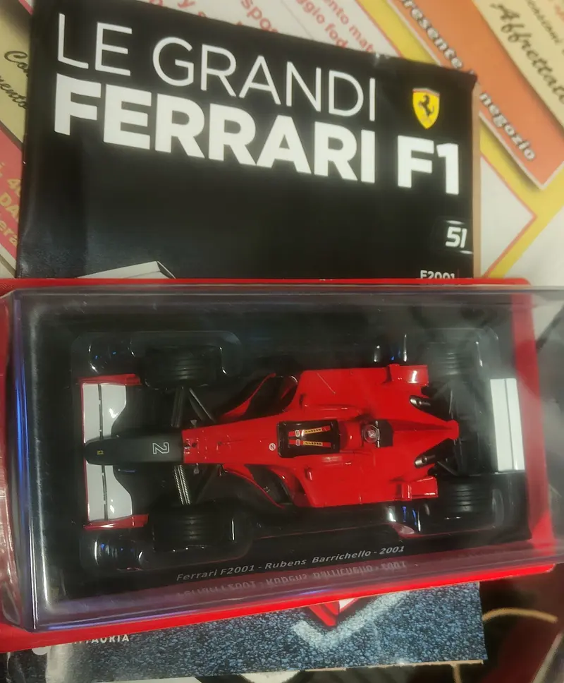 Grandi Ferrari F 2001  - RUBENS BARRICHELLO N del 2001 -   nuova