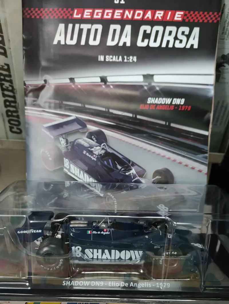 Grandi Formula 1 Auto da corsa  SHADOW DN9 di Elio de Angelis  1
