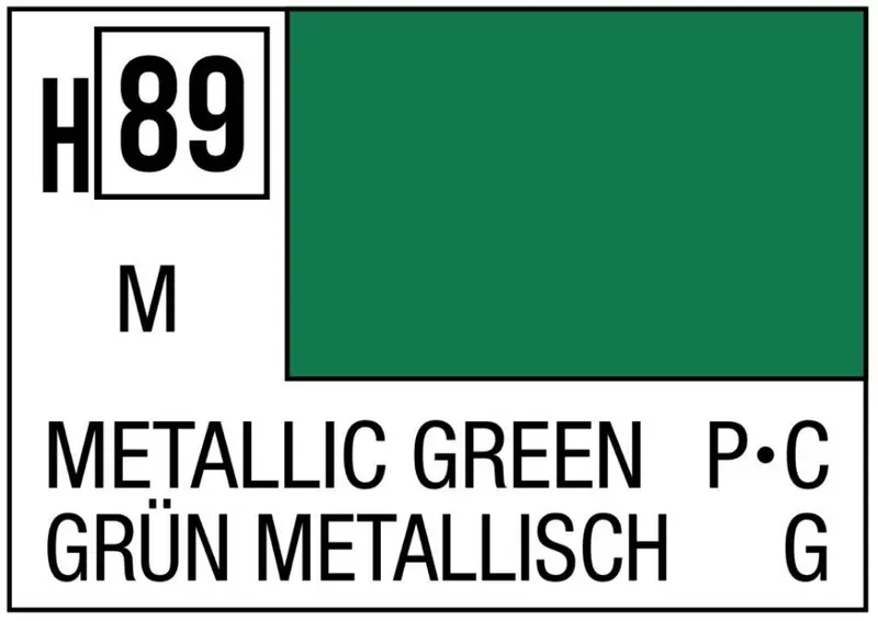 GREEN METALLIC ml 10 Pz.6 - Gunze - GU0089