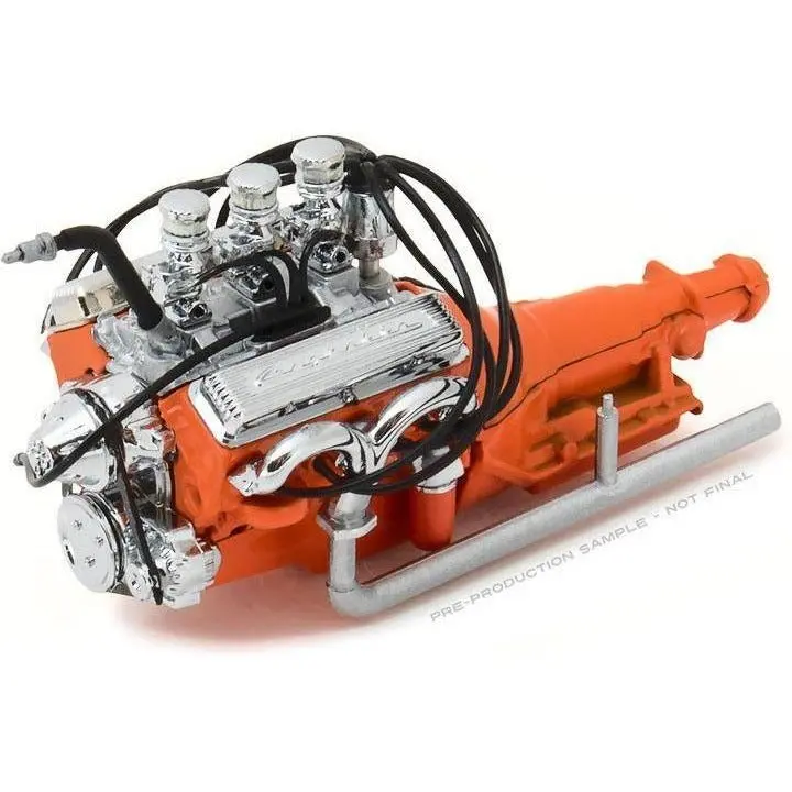 GreenLight 1/18 Custom 327 Small Block Engine with Transmission