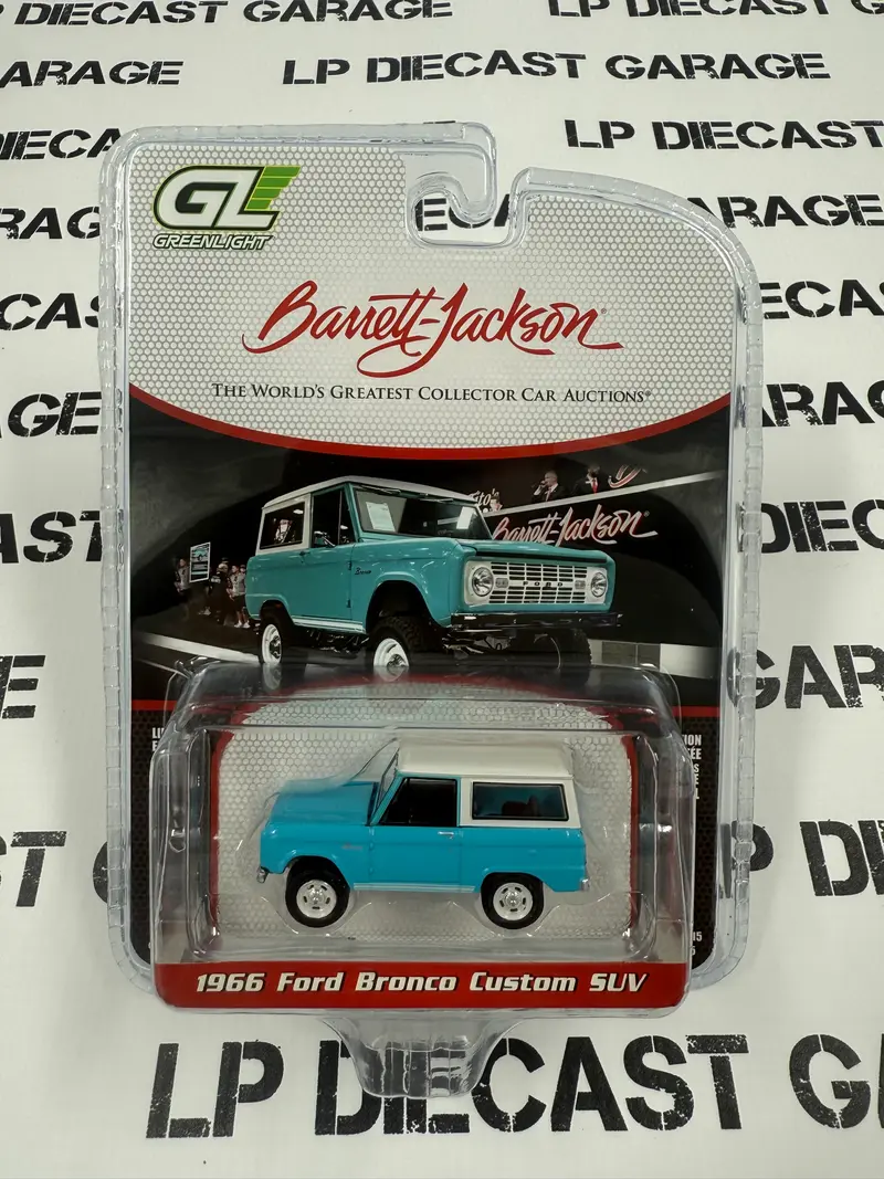 GREENLIGHT 1966 Ford Bronco Blue Custom 1