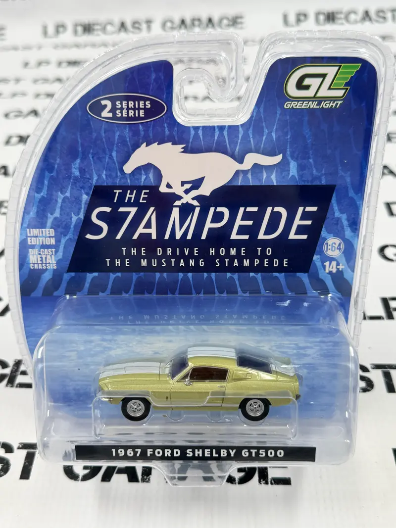 GREENLIGHT 1967 Ford Mustang Shelby GT500 Lime 1